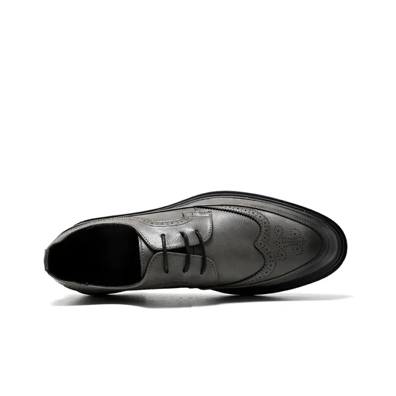 Cachiotti Dress Shoes Men Low Top Black/Gray/Brown-9