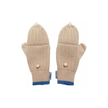 LiNing Knit Gloves Unisex Creamy Brown