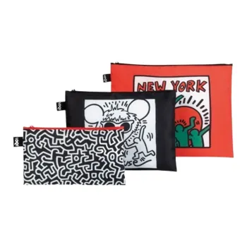 Loqi Keith Haring Collaboration Polyester Storage Bag Women's Kaishalin