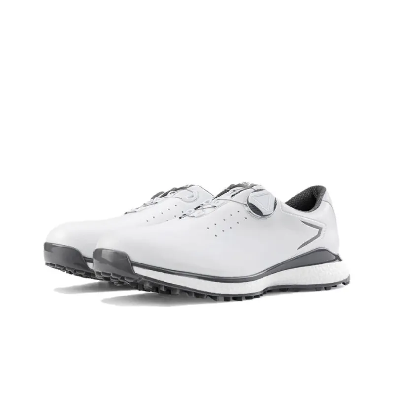 PGA Cushioning, Wear Resistant Low Top Golf Shoes Men's White-1