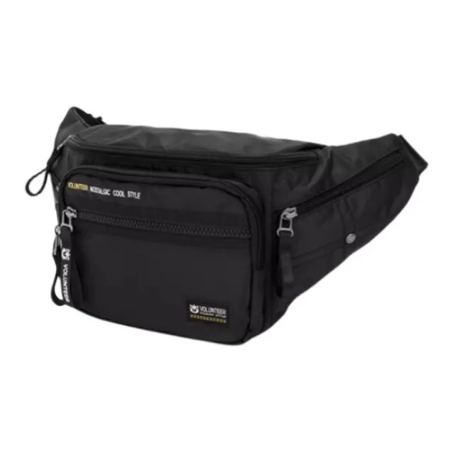Volunteer Oxford Fanny Pack Men's Black/Gray/Green-1