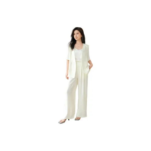 DianThia Casual Suits Women's Lemon