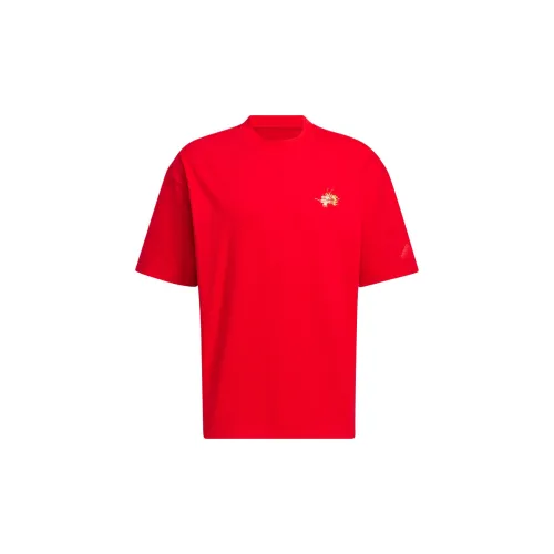 Adidas Year Of The Dragon CNY Series T-Shirts Men Light Scarlet