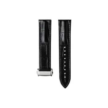 HAMILTON Cow Leather Watch Refurbishing 22mm Unisex Black H60003571001