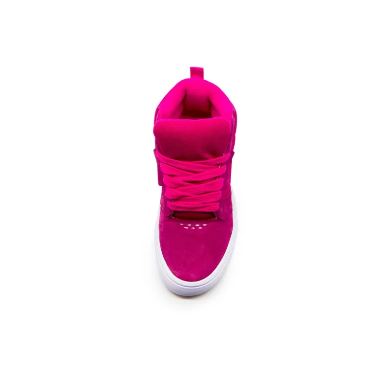 VXDT Wear Resistant Slip Resistant High Top Skateboard Shoes Unisex Dragon Fruit Red-3