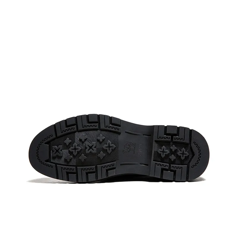 CAMEL Dress Shoes Men Low Top Khaki/Black-9