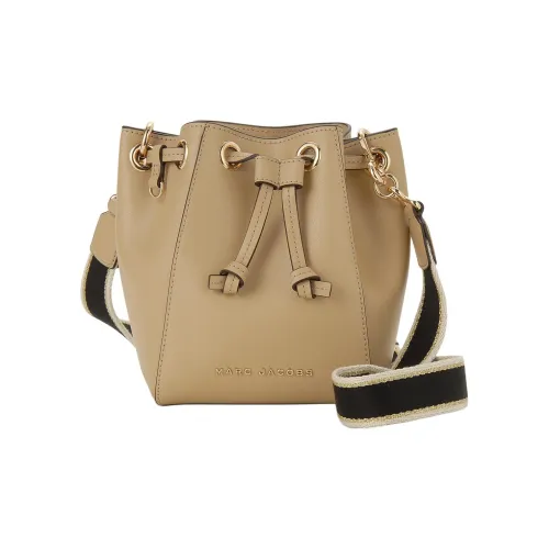 MARC JACOBS Leather Bucket Bags Shoulder Bag Crossbody Bag Women's Tan