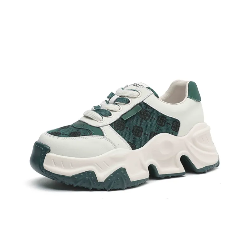 AIFUlIn Evelyn Abrasion Resistant Low Top Chunky Sneakers Women's-12