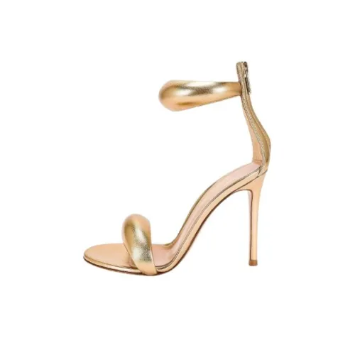 GIANVITO ROSSI Bijoux 105mm Metallic Sandals