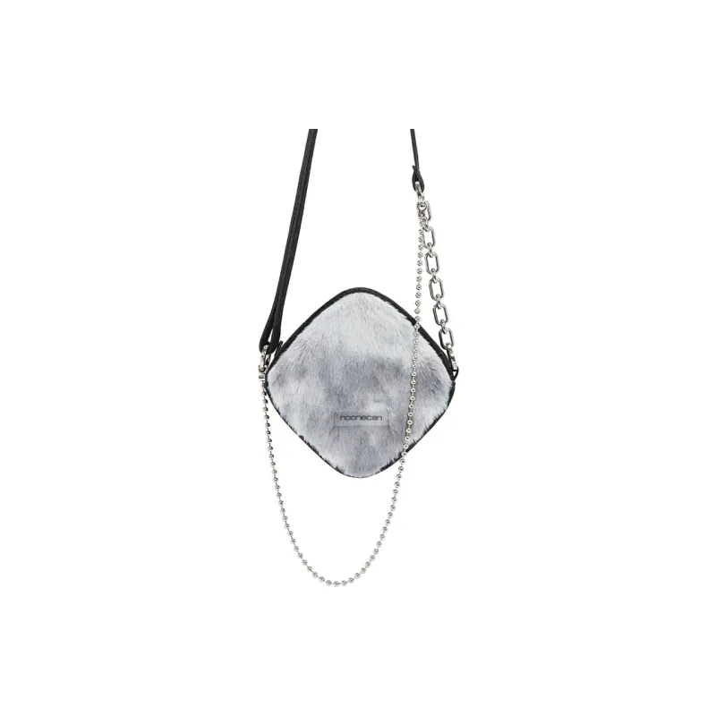 COMBACK Plush Crossbody Bag Trumpets Women's Night Black/Caramel Leopard Print/Mist Gray/Milk Tea Brown-0