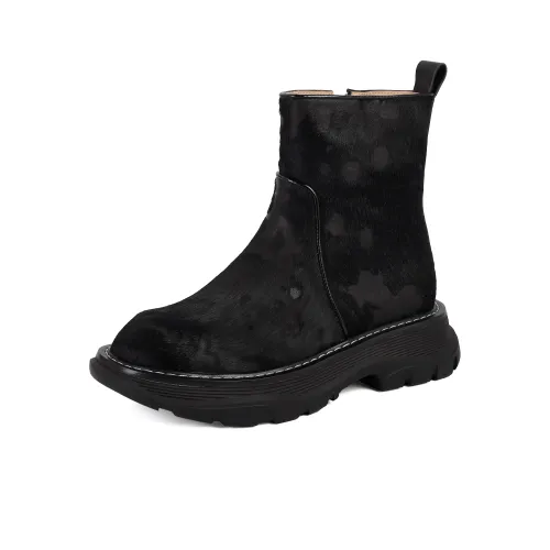 Rongcheng shoemaker Ankle Boots Women's Black