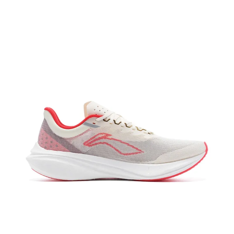 LiNing Feidian 3 Challenger Breathable Low Top Running Shoes Men's White Red Year Of The Dragon Limited Edition-2
