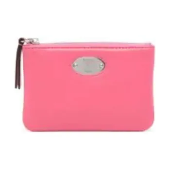 Mulberry Calfskin Wallet Women's Blush Pink Red