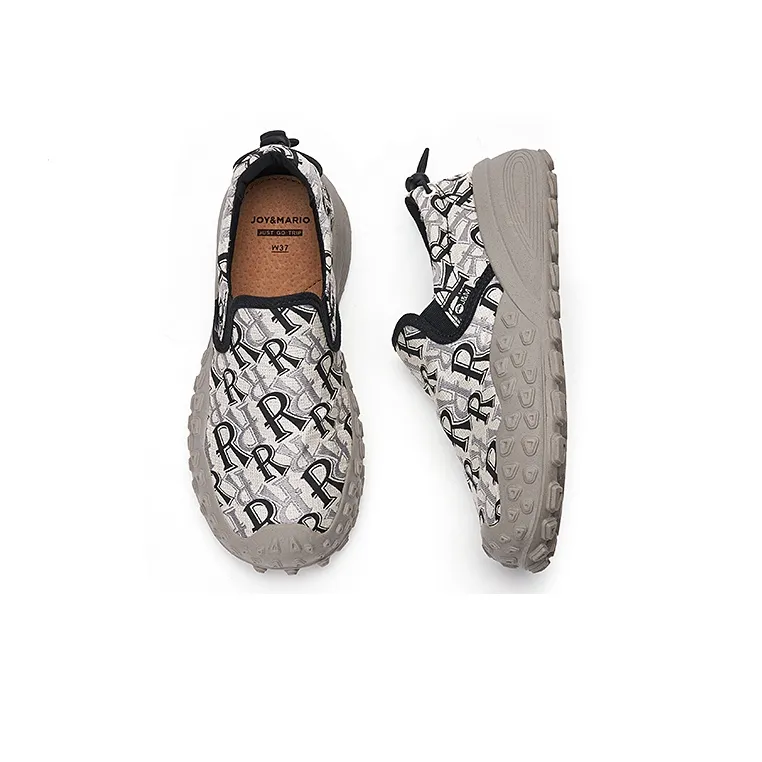 Joy&Mario Slip-Resistant Lightweight Height Increasing Low-Top Casual Shoes Unisex-3
