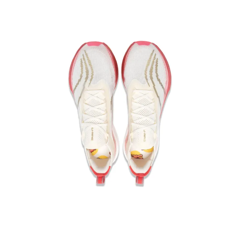 LiNing Feidian 3 Elite Low Top Casual Running Shoes Unisex White Red Year Of The Dragon Limited Edition-3