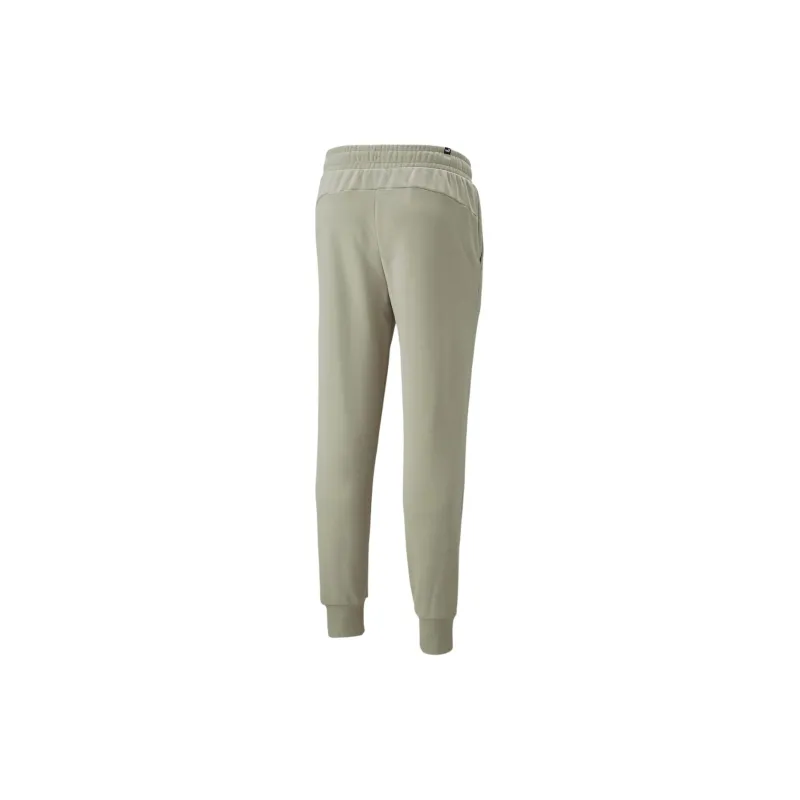PUMA Essentials Logo Men's Sweatpants Knitted Sports Pants Men's Pebble Gray-1