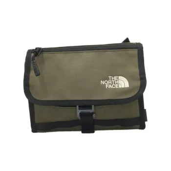 THE NORTH FACE Recycled Polyester Crossbody Bag, Shoulder Bag Unisex Gray Green