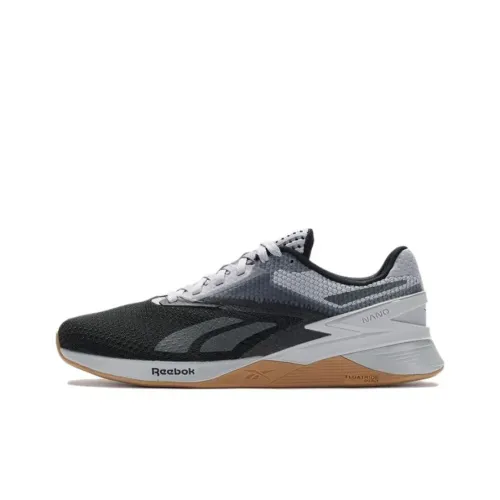 Reebok Nano X3 Training Shoes Unisex Low-Top Black Gray