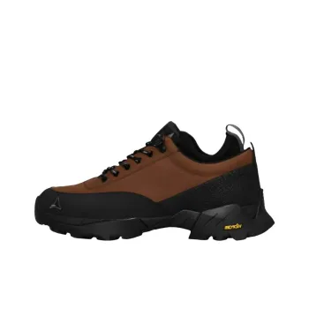 ROA Low Top Casual Shoes Unisex Brown