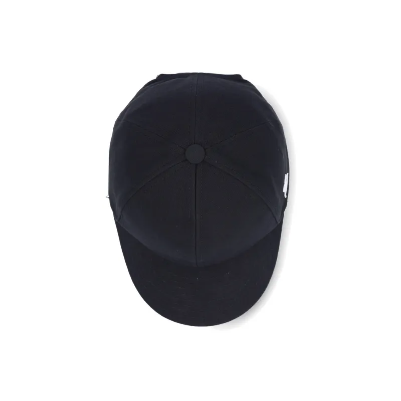 COURREGES Narrow Brim Logo Patch Baseball Cap-3