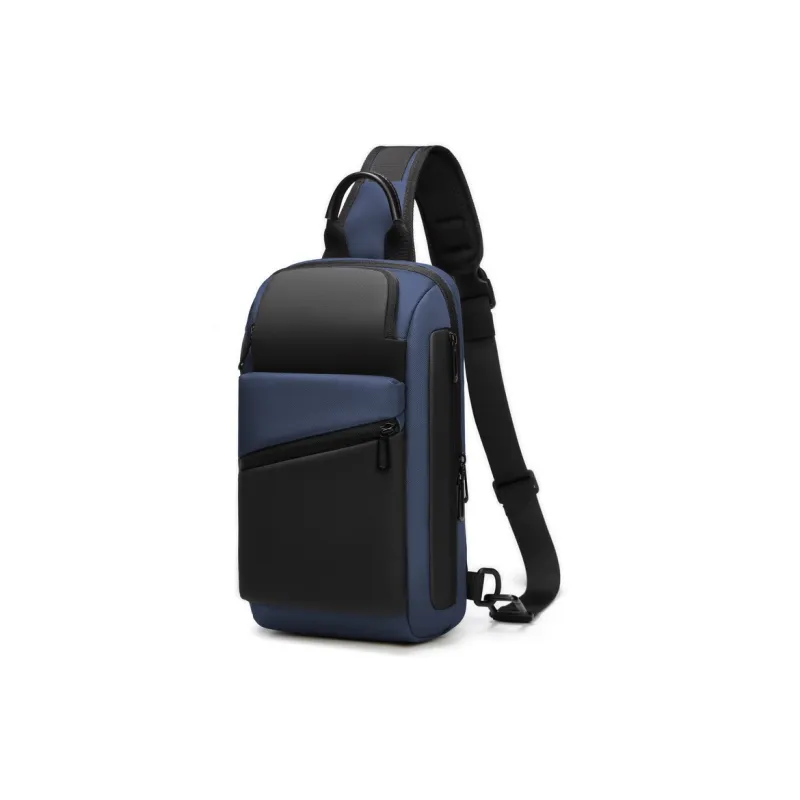 MingLu Polyester Sling Bag Regular Unisex Blue/Black/Gray/Camouflage/White/Dark Gray-0