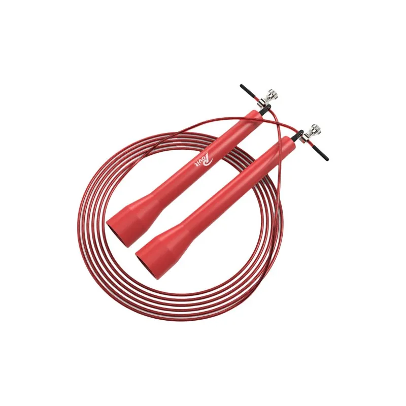 POVIT Professional Racing Non Countable Jump Ropes Fitness Crowd Steel Wire Rope PP Controller 3.1m-6