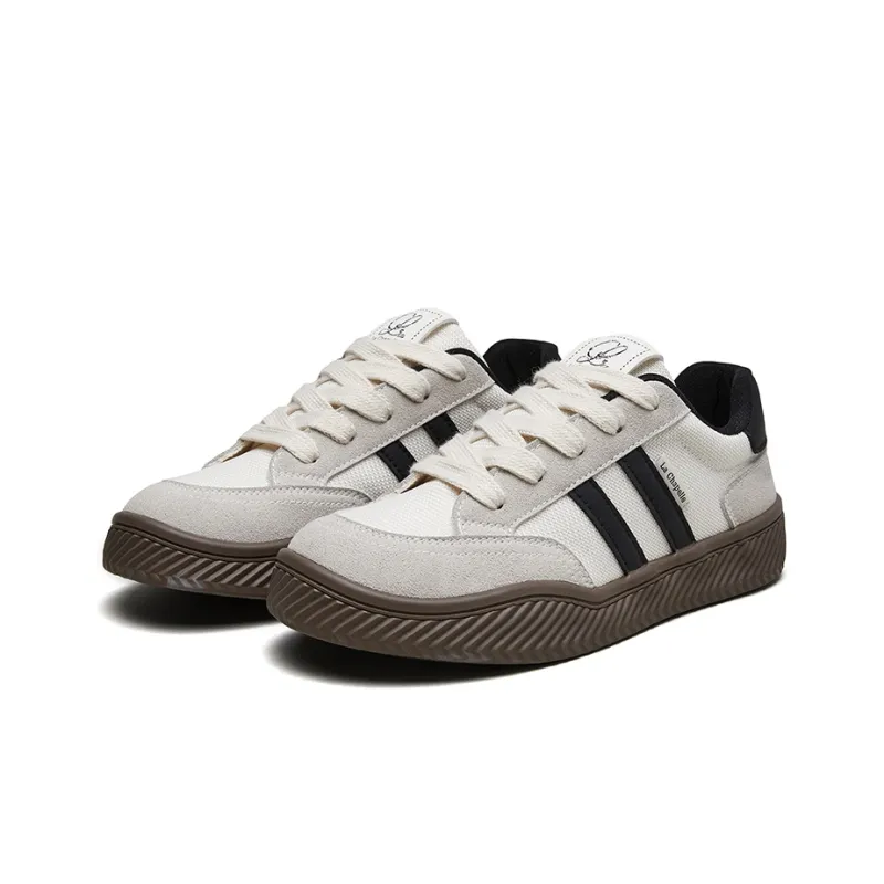 La Chapelle Wear-resistant And Lightweight Low-Top Skateboard Shoes Women's-1