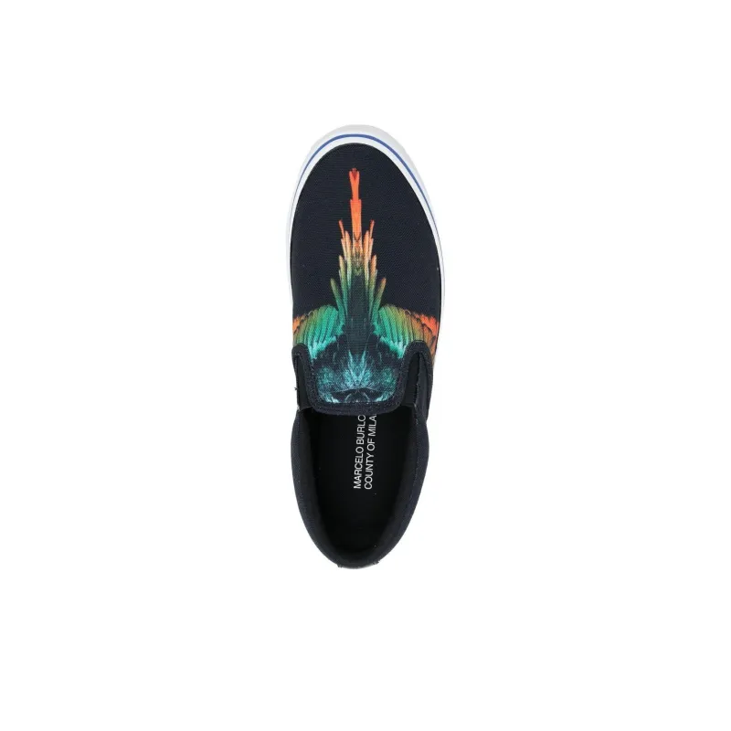 Marcelo Burlon Logo Printed Loafers-4