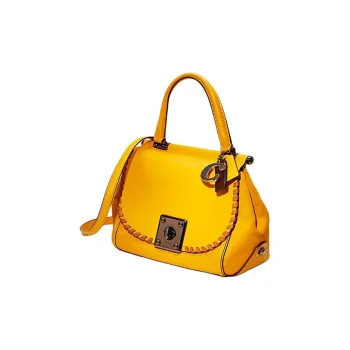 COACH Drifter Leather Handbags Shoulder Bags Women's Dark Color Multicolor