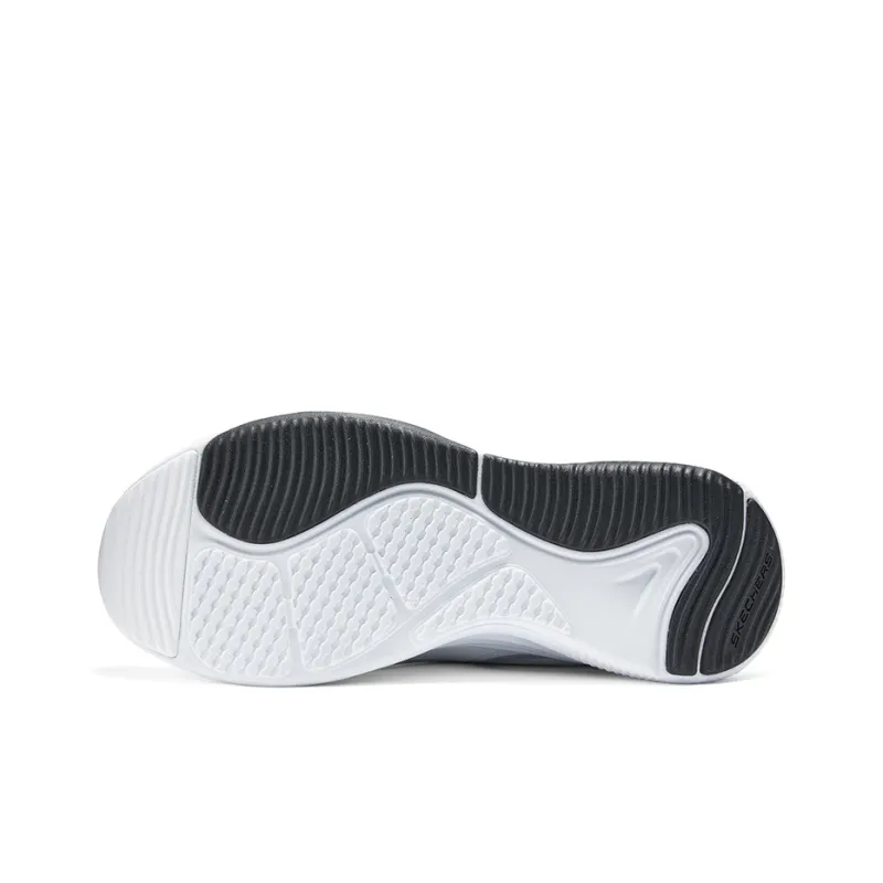 Skechers Cushioning Abrasion Resistant Support Low Top Casual Shoes Women's White Black-4