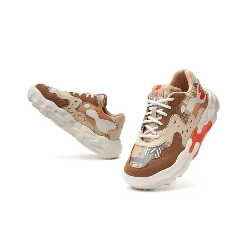 U.IN Painted Travel Shoes-Lançarote 1 Totem Artistic 2 Collection Casual Shoes Unisex-24