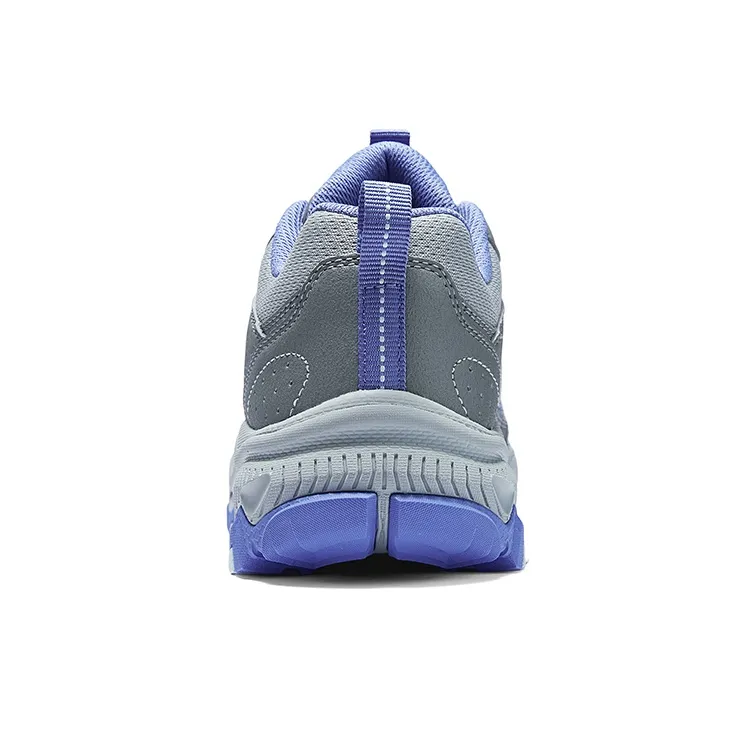 Skechers Stamina Cushioning Wear Resistant Low Top Outdoor Shoes Women's Gray Purple-4