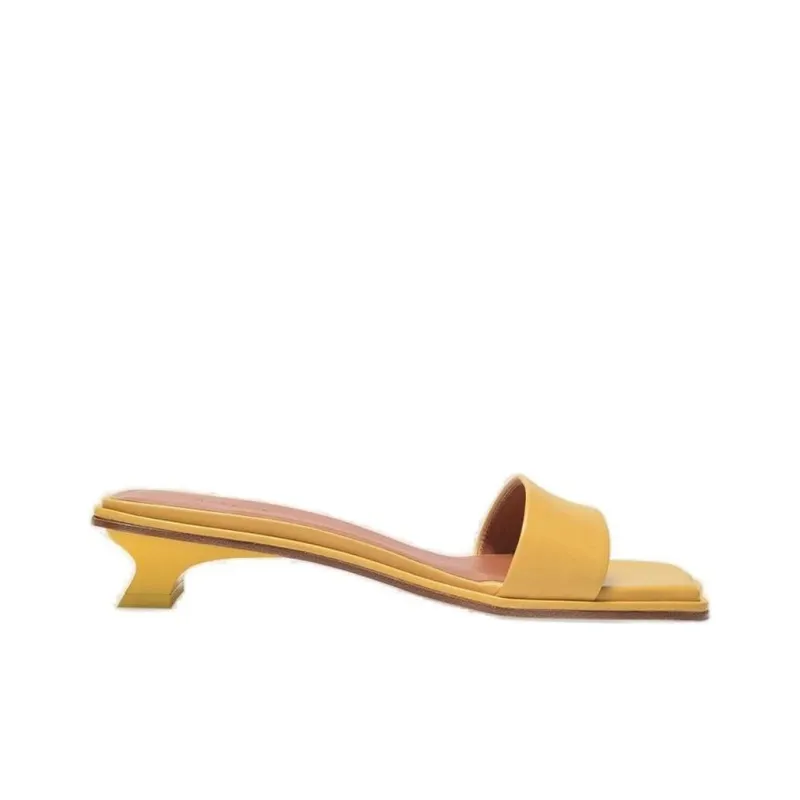 REJINA PYO Slide Slippers Women's Yellow-1
