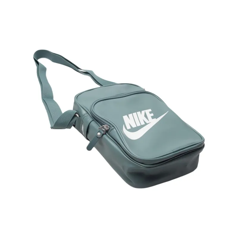 Nike Artificial Leather Crossbody Bag Shoulder Bag Small Size Men's Green-4