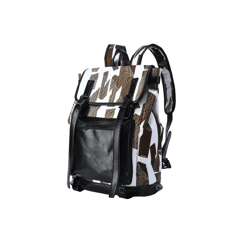 DRACONITE Canvas Students Backpack Regular Unisex Black-4