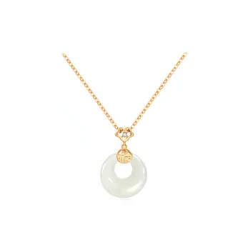 Seven Little Craftsmen Hetian Jade Pendants Women's White Jade