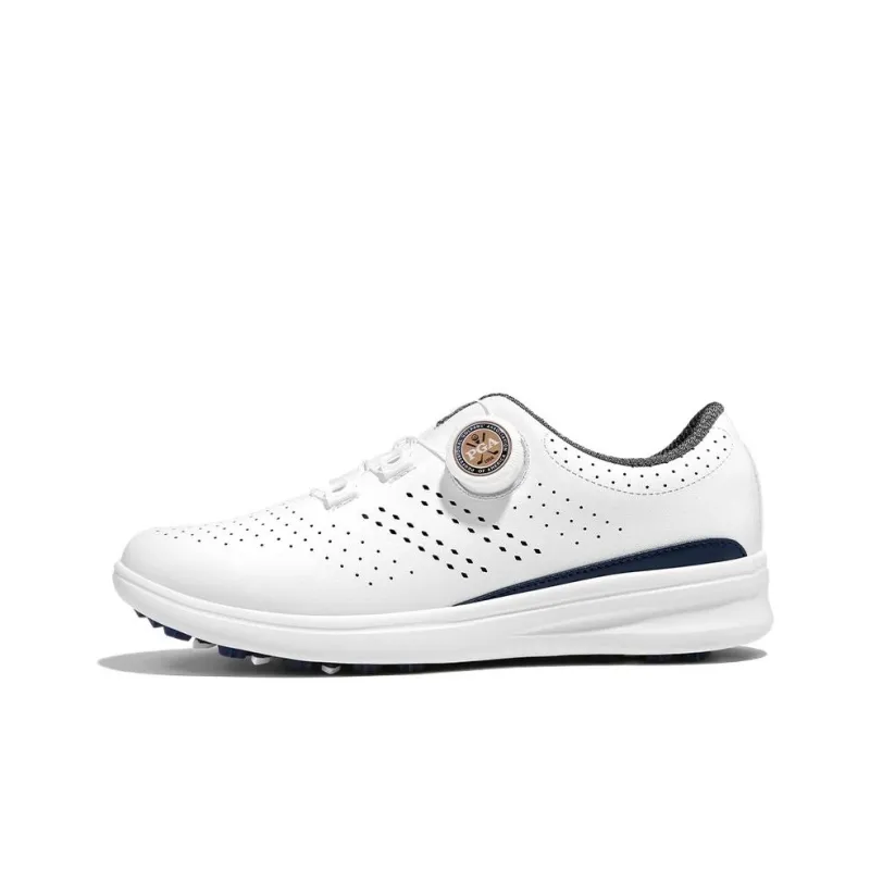PGA Abrasion Resistant Slip Resistant Lightweight Low Top Golf Shoes Women's White-0