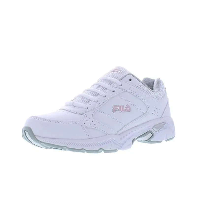 FILA Memory Valant 5 Abrasion Resistant Breathable Low Top Casual Shoes Women's White-2