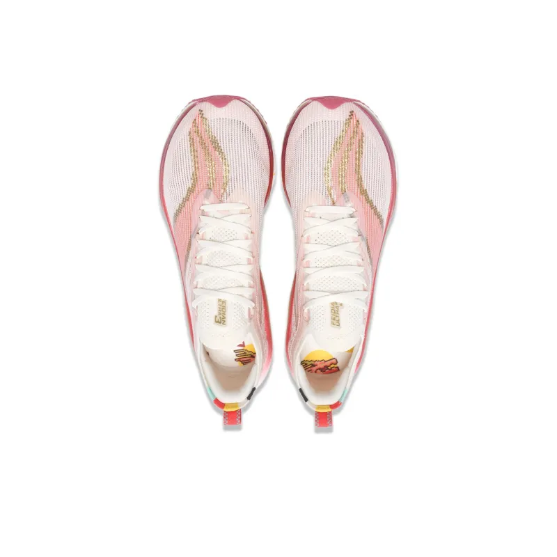 LiNing Feidian 3 Ultra Low Top Casual Running Shoes Unisex White Red Year Of The Dragon Limited Edition-3