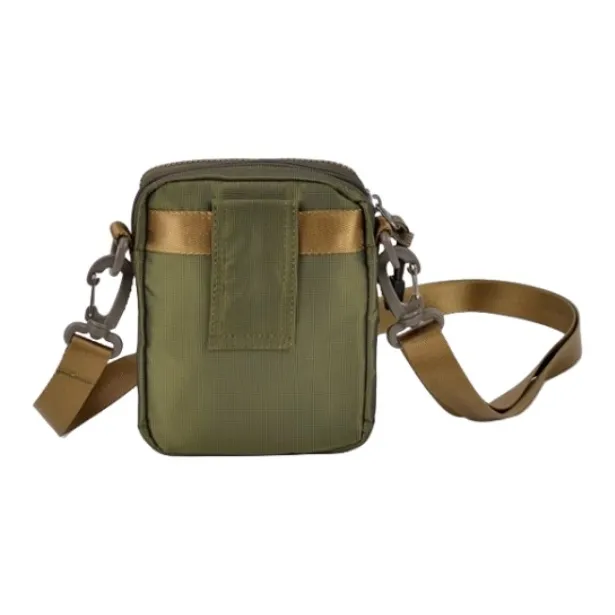 Volunteer Oxford Shoulder Bag Crossbody Bag Small Size Men's Black/Gray Green/Army Green-7