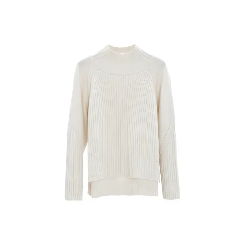 Fstudio Knitted Fabric Sweater Women's Ecru