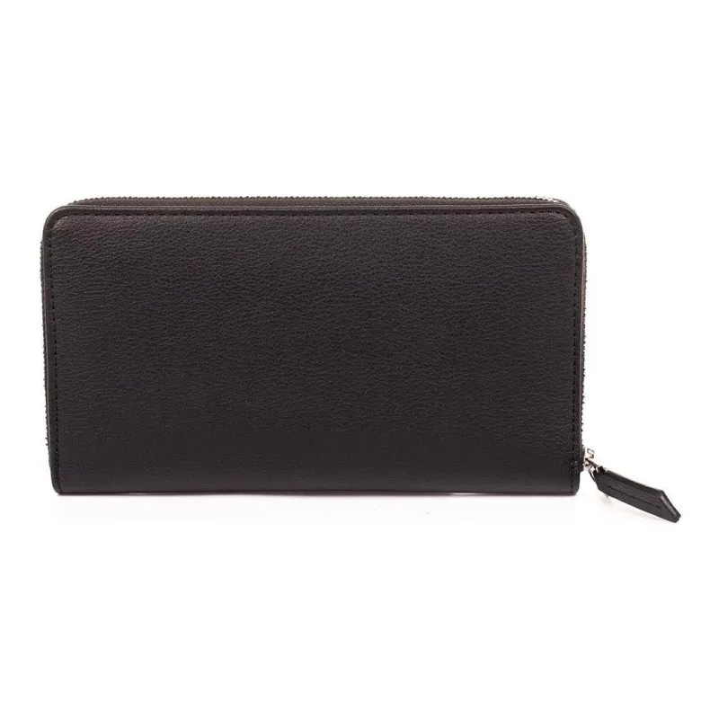 CK/Calvin Klein Polyurethane Wallet Women's Black-2