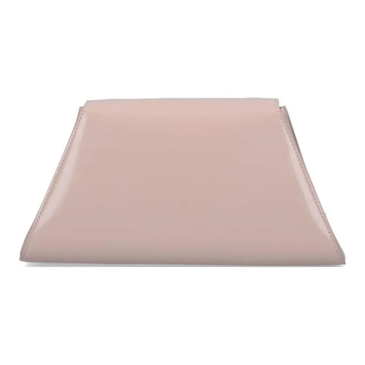 PRADA Leather Shoulder Bag, Crossbody Bag, Handbag Medium Size Women's Pink-3