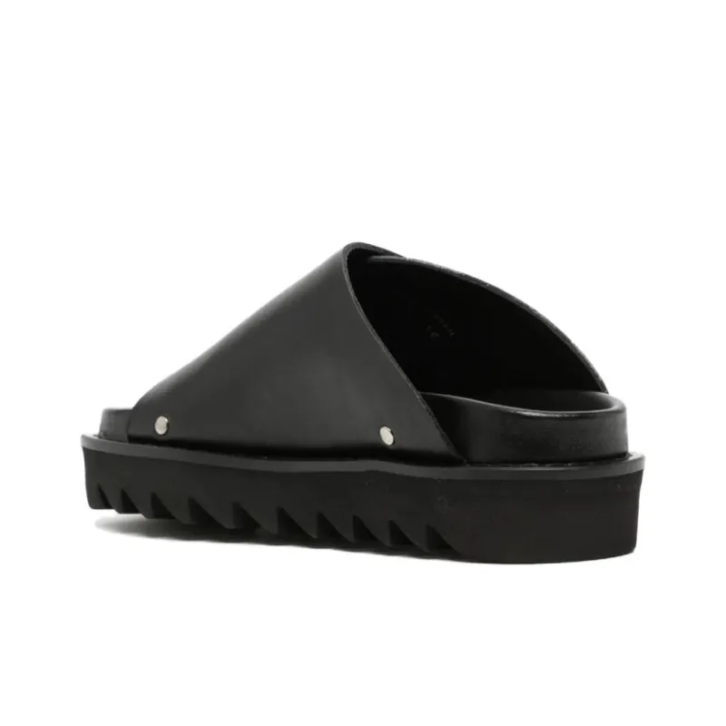 Toga Buckle-detail Leather Sandals-2