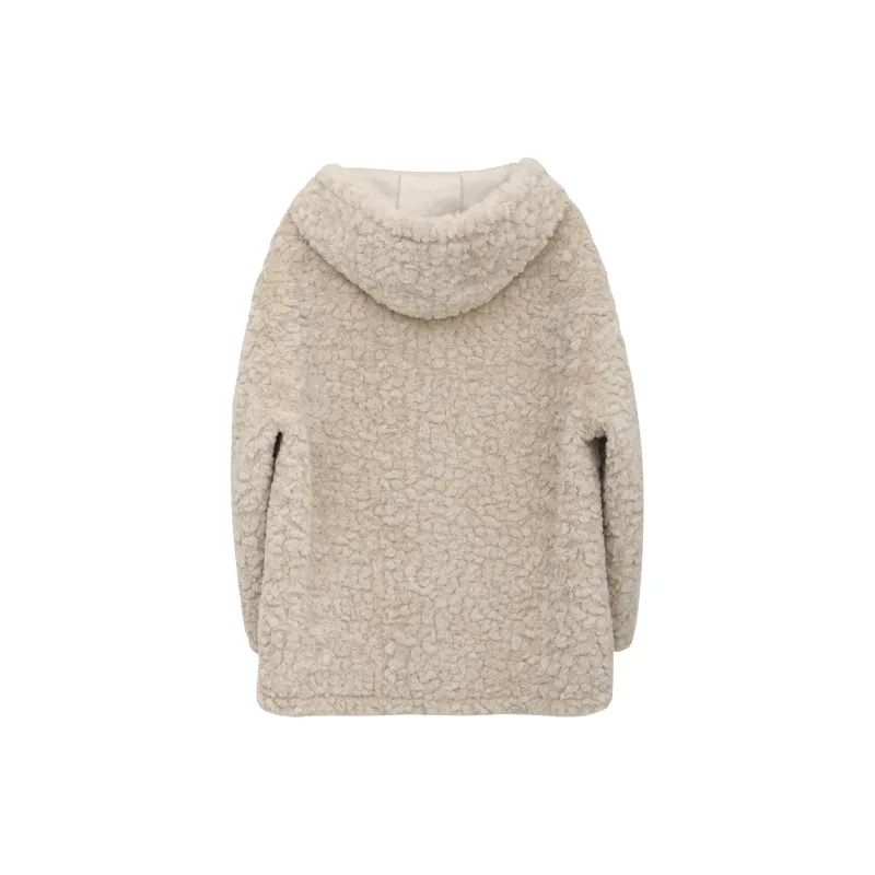 Fstudio Fall Winter Thermal Coat Women's Khaki-1