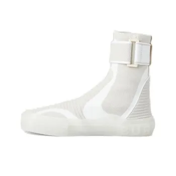 Burberry Sub High Top Sneaker Off White