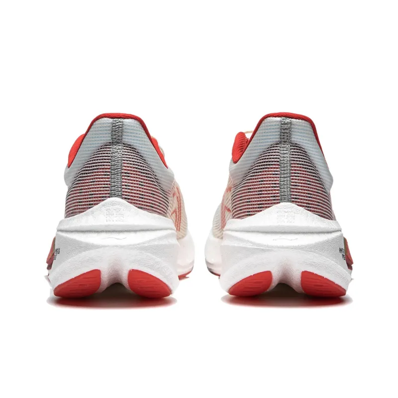 LINING Feidian 3 Challenger Running Shoes Women's Low Top Red/White-5