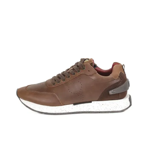 ELHANN.H Casual Shoes Men Low-Top Brown