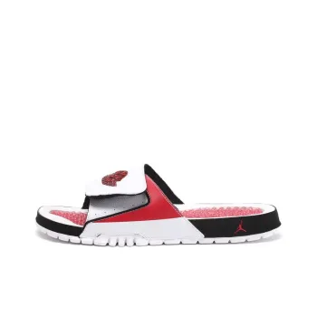 JORDAN Hydro Ii Retro Slides Sandals 'White Red'