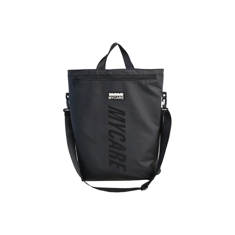 GEERDUN Oxford Backpack Regular Unisex Black/Silver-0
